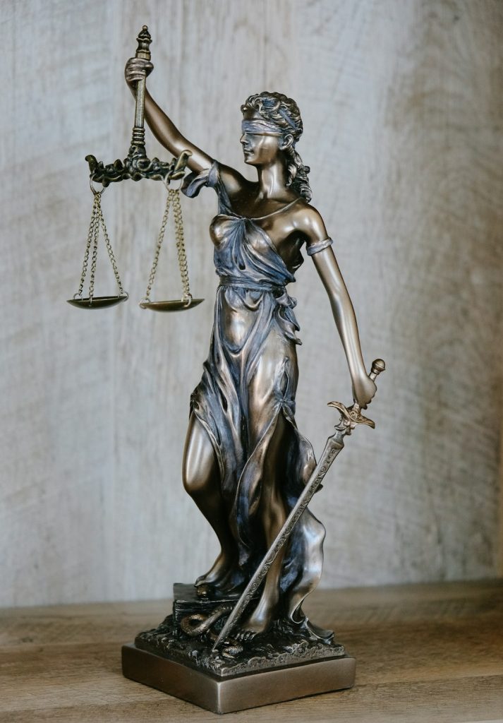 The Art of Drawing Readers In: Your attractive post title goes here Lady Justice, an allegorical personification of the moral force in the judicial system.